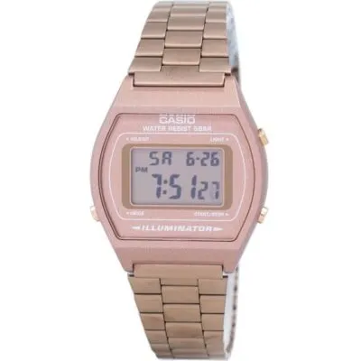 Casio Digital Quartz Stainless Steel 50M Illuminator B640WC-5ADF B640WC-5A Men's Watch