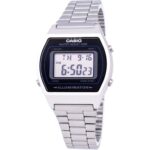 Casio Digital Quartz Stainless Steel Illuminator B640wd-1avdf B640wd-1av Unisex Watch