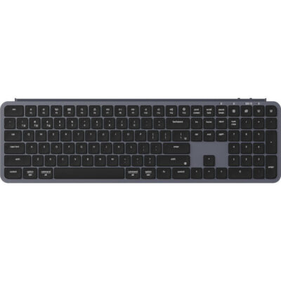 Keychron B6 Pro Ultra-Slim 100% Wireless Keyboard – Space Grey