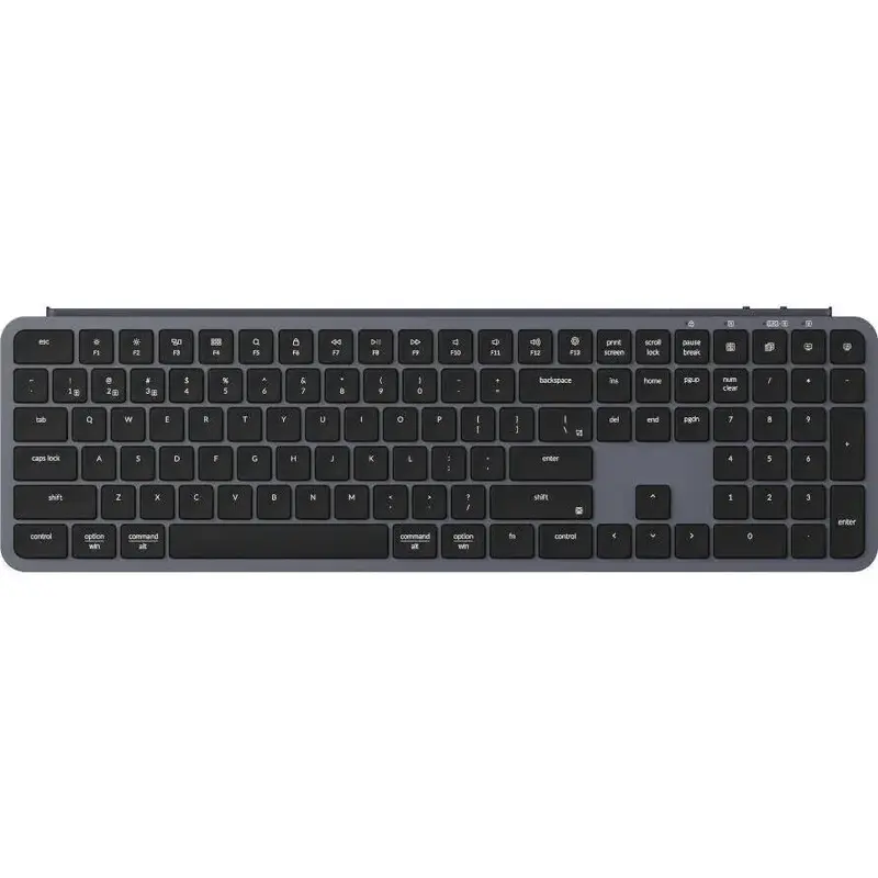 Keychron B6 Pro Ultra-Slim 100% Wireless Keyboard – Space Grey