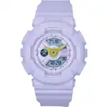 Casio Baby-G Analog Digital Resin Strap Purple Dial Quartz BA-110AH-6A 100M Women's Watch