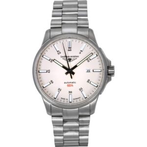 Bauhaus Aviation Titanium Full Luminous Beige Dial Automatic 2864M5 100M Men's Watch