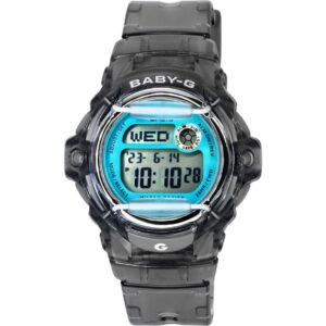 Casio Baby-G Digital Grey Resin Strap Quartz BG-169U-8B 200M Women's Watch