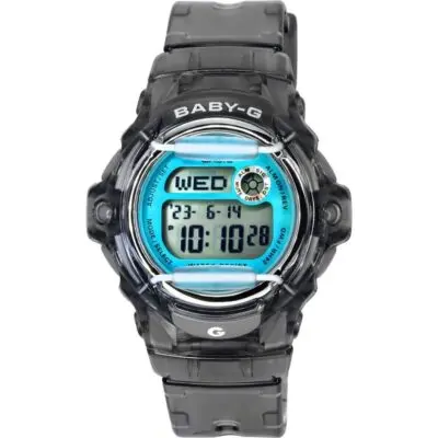 Casio Baby-G Digital Grey Resin Strap Quartz BG-169U-8B 200M Women's Watch