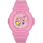 Casio Baby-G Analog Playful Hearts Series Pink Dial Quartz BGA-10-4A 100M Women's Watch
