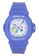 Casio Baby-G Analog Playful Hearts Series White Dial Quartz BGA-10-6A 100M Women's Watch