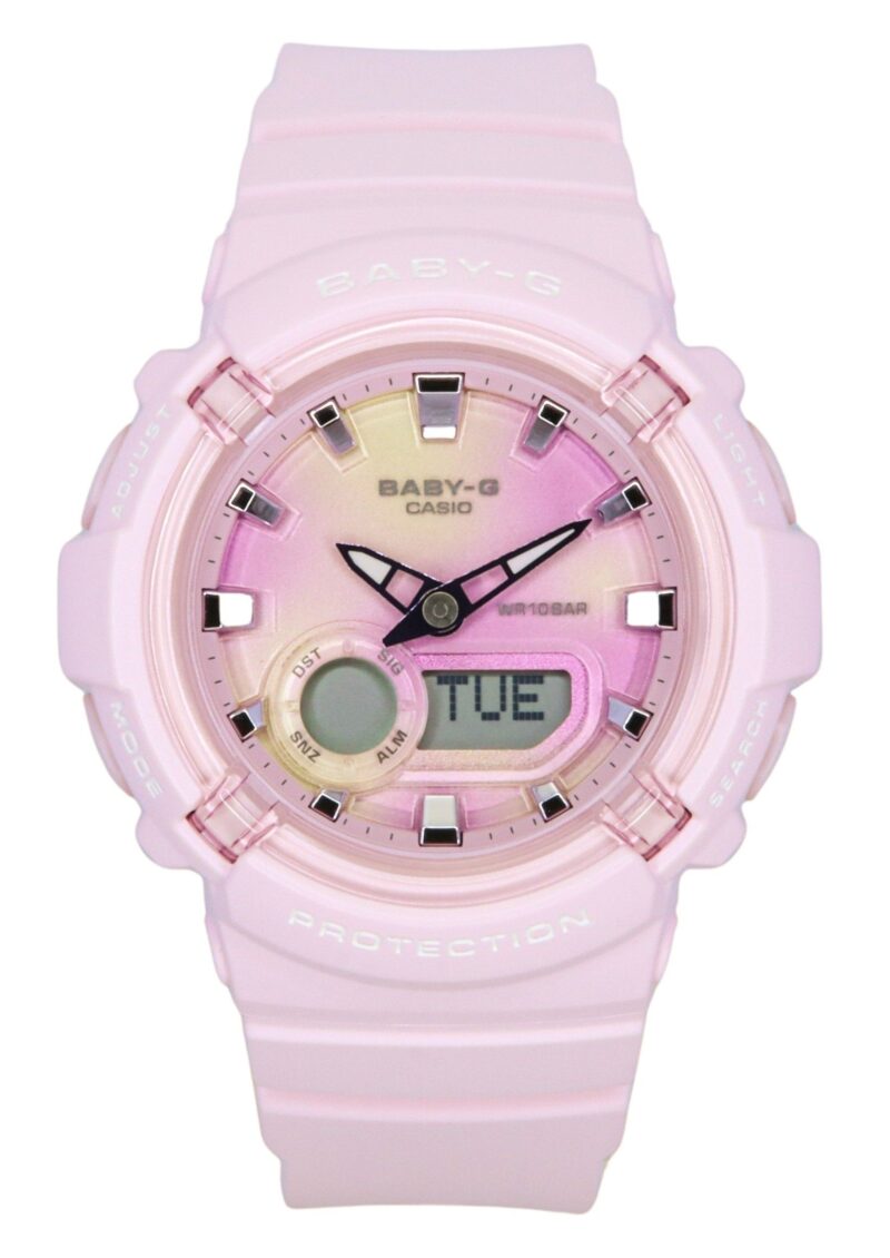 Casio Baby-G Analog Digital Resin Strap Multicolor Dial Quartz BGA-280TD-4A 100M Women's Watch
