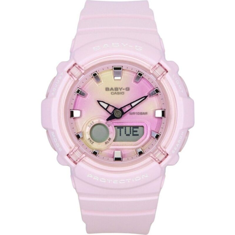 Casio Baby-G Analog Digital Resin Strap Multicolor Dial Quartz BGA-280TD-4A 100M Women's Watch