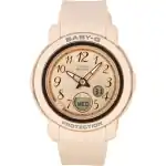 Casio Baby-g Analog Digital Resin Strap Rose Gold Dial Quartz Bga-290sa-4a 100m Women's Watch