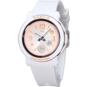 Casio Baby-G Analog Digital Undersea World Resin Strap Orange Dial Quartz BGA-290US-4A 100M Women's Watch