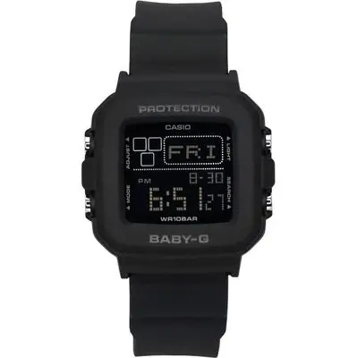 Casio Baby-G Digital Resin Strap Black Dial Quartz BGD-10-1 100M Women's Watch