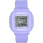 Casio Baby-G Plus Digital 30th Anniversary Purple Resin Strap Quartz BGD-10K-6 100M Women's Watch With Special Holder