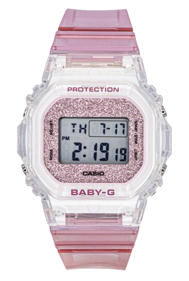 Casio Baby-G Digital Pink Resin Strap Quartz BGD-565GC-4 100M Women's Watch
