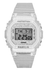 Casio Baby-G Digital Transparent Resin Strap Quartz BGD-565GC-7 100M Women's Watch