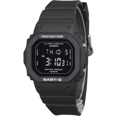 Casio Baby-G Digital Black Resin Strap Quartz BGD-565U-1 100M Women's Watch