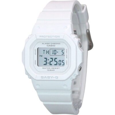 Casio Baby-G Digital White Resin Strap Quartz BGD-565U-7 100M Women's Watch