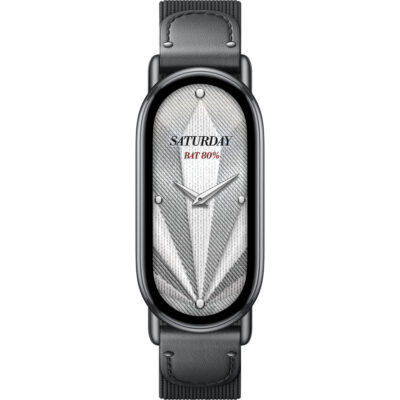 Xiaomi Smart Band 10 Knitted Silk Strap - Ebony Black