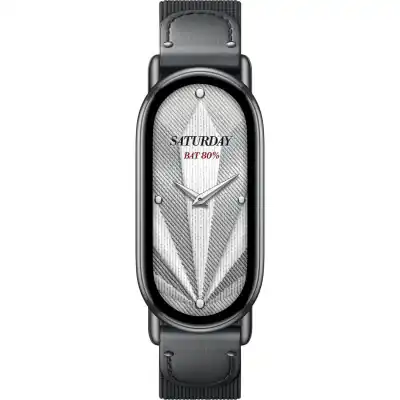 Xiaomi Smart Band 10 Knitted Silk Strap - Ebony Black