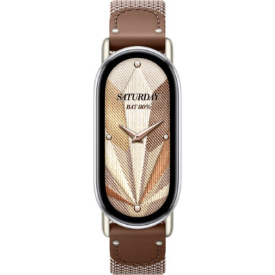Xiaomi Smart Band 10 Knitted Silk Strap - Feather Brown
