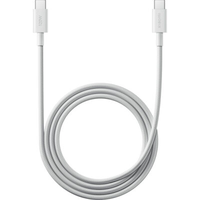 Xiaomi 6A Braided USB Type-C to USB Type-C Cable (1m) - White
