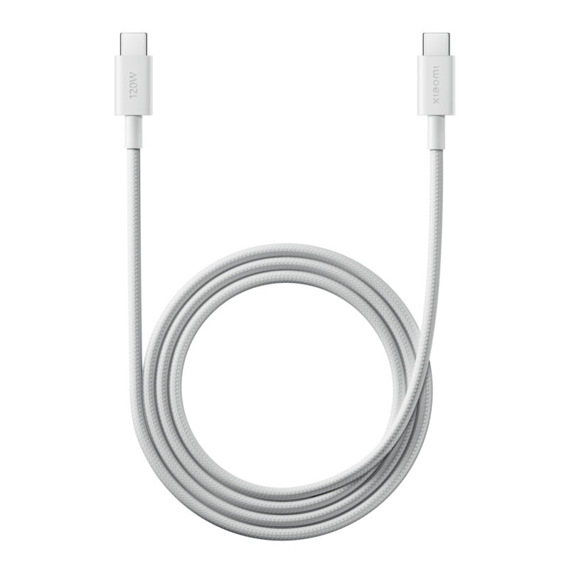 Xiaomi 6A Braided USB Type-C to USB Type-C Cable (1m) - White
