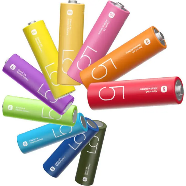 BHR5393GL_wr_01 Xiaomi AA Rainbow Batteries (10 Pack)