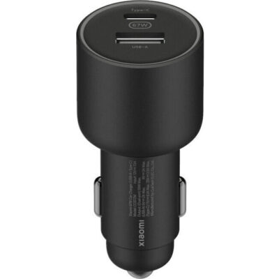 Xiaomi 67W Car Charger USB-A and Type-C