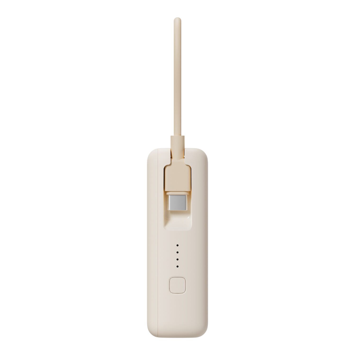 Xiaomi 33W Power Bank 10000 (Integrated Cable) - Tan - Image 4