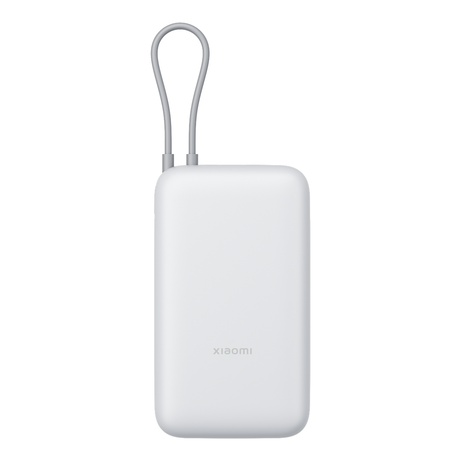 Xiaomi Power Bank 20000mAh (Integrated Cable) - Light Grey - Image 2