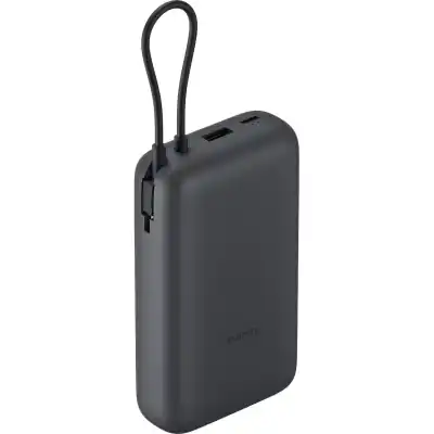 Xiaomi Power Bank 20000mAh (Integrated Cable) - Dark Grey