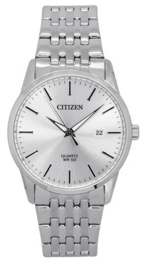 Citizen Stainless Steel Bracelet Silver Dial Quartz BI5000-87A Men's Watch
