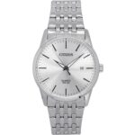 Citizen Stainless Steel Bracelet Silver Dial Quartz BI5000-87A Men's Watch