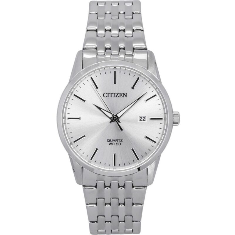Citizen Stainless Steel Bracelet Silver Dial Quartz BI5000-87A Men's Watch