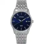 Citizen Stainless Steel Bracelet Midnight Blue Dial Quartz BI5000-87L Men's Watch