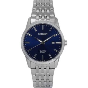 Citizen Stainless Steel Bracelet Midnight Blue Dial Quartz BI5000-87L Men's Watch