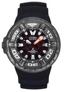 Citizen Eco-Drive Marine Godzilla Limited Edition Red Dial Diver's BJ8059-03Z 300M Men's Watch