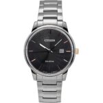 Citizen Eco-Drive Stainless Steel Black Dial BM6977-70E Men's Watch