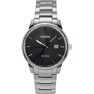 Citizen Eco-Drive Stainless Steel Black Dial BM6977-70E Men's Watch