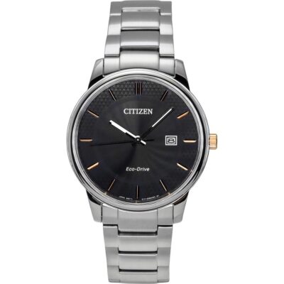 Citizen Eco-Drive Stainless Steel Black Dial BM6977-70E Men's Watch