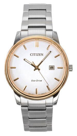 Citizen Eco-Drive Stainless Steel White Dial BM6979-74A Men's Watch