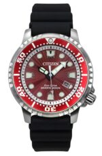 Citizen Promaster Divers Eco-Drive BN0159-15X 200M Men's Watch With Silicone Strap Without Depth Marker