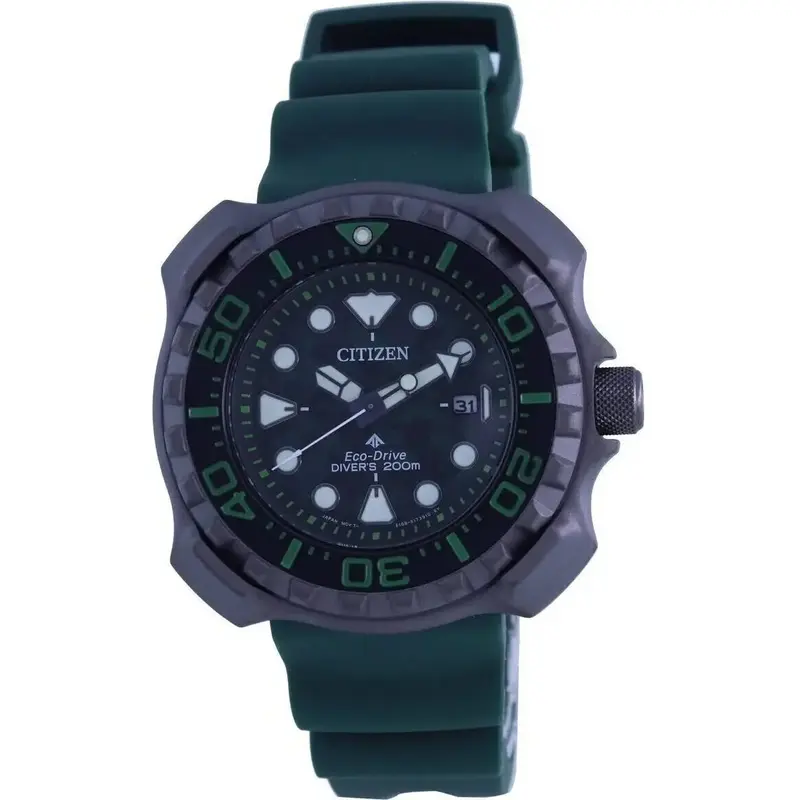 Citizen Promaster Polyurethane Strap Eco-Drive BN0228-06W 200M Men's Watch