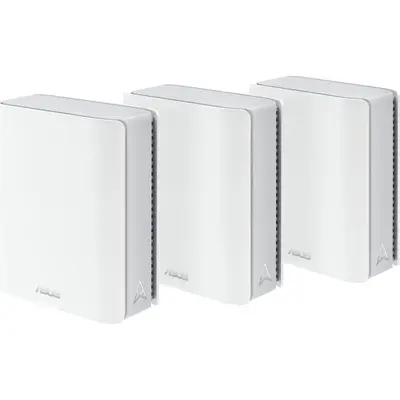 ASUS ZenWiFi BT10 Wi-Fi 7 Tri-Band 10G AiMesh Router Node (3-Pack) – White