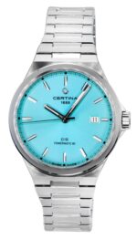 Certina DS-8 Powermatic 80 Stainless Steel Light Blue Dial Automatic C043.407.11.351.00 100M Unisex Watch