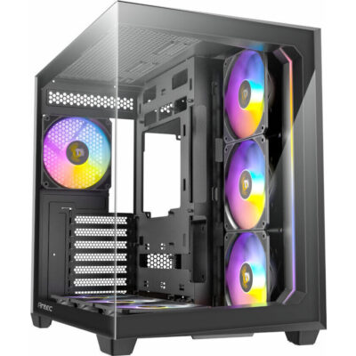 Antec C5 ARGB ATX DUAL Mid Tower Gaming Chassis – Black