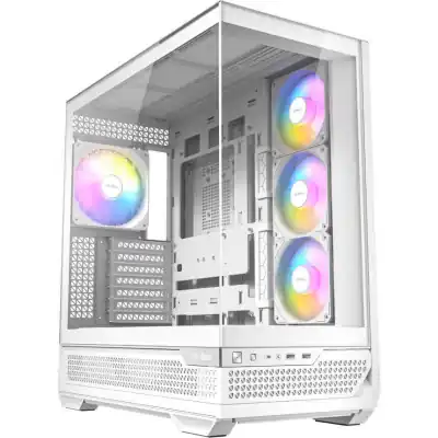 Antec C7 ARGB ATX Mid Tower Gaming Chassis – White