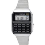 Casio Vintage Digital Calculator Stainless Steel Quartz Ca-500we-1a Men's Watch