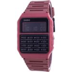 Casio Youth Data Bank Dual Time Ca-53wf-4b Ca53wf-4b Unisex Watch