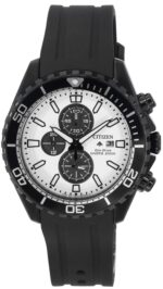 Citizen Promaster Marine Eco-Drive Chronograph White Dial Diver's CA0825-05A 200M Men's Watch