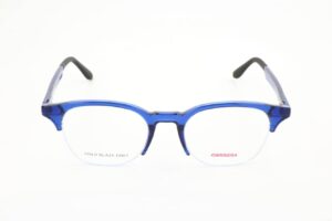 Carrera Eyewear Unisex Eyeglasses (CA5543 TRANSPARENT BLUE)